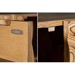 ORGANIC LIVING mangófa komód - 175cm