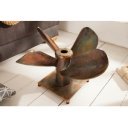 CAPTAIN modern dohányzóasztal - réz