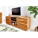 BANDED tömör akácfa TV- szekrény - 150cm