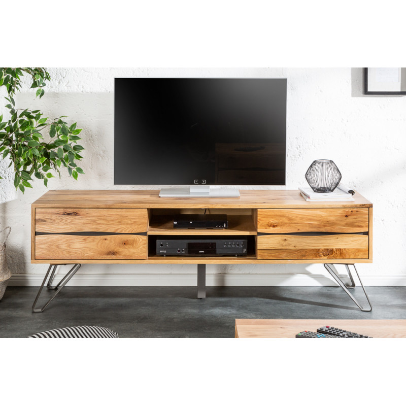 TUNDRA tölgy TV-szekrény- 160cm