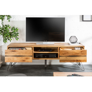 TUNDRA tölgy TV-szekrény- 160cm