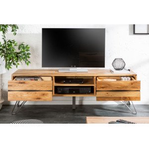 TUNDRA tölgy TV-szekrény- 160cm
