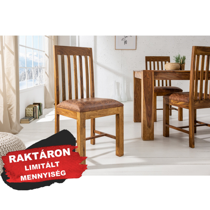 MAKASSAR - II tömör rózsafa szék