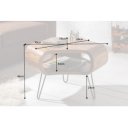 CAMBER tömör rózsafa dohányzóasztal - 70cm