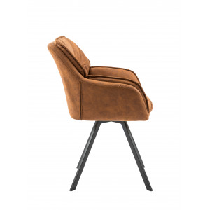 LOUNGER design szék - barna