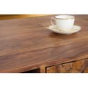 MYSTIC LIVING tömör rózsafa dohányzóasztal - 100cm