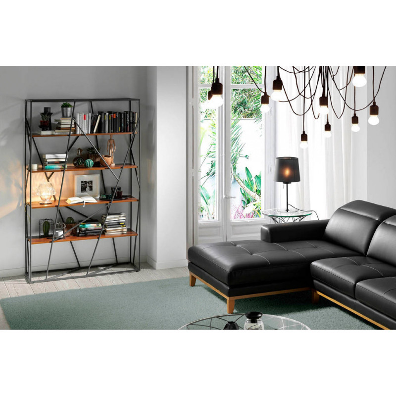 GEOMETRIC design polc - 180cm -dió