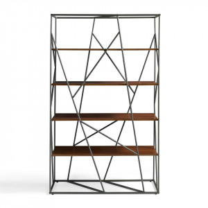 GEOMETRIC design polc - 180cm -dió