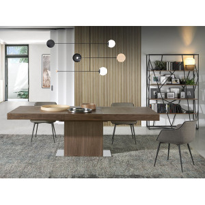 GEOMETRIC design polc - 180cm -dió