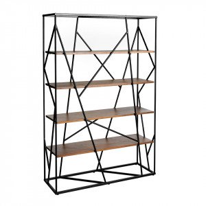 GEOMETRIC design polc - 180cm -dió