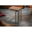 BARRACUDA modern teakfa lerakóasztal szett