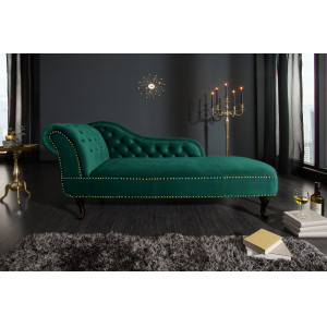 PRINCESS bársony szófa - smaragd INVICTA