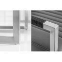 BIG ASTON bársony étkezőszék - szürke