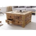 IRON CRAFT BOX tömörfa dohányzóasztal