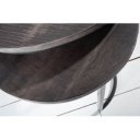 ELEMENTS mangófa lerakóasztal szett - szürke