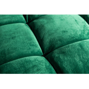 COZY VELVET design bársony kanapé - 220cm - smaragd