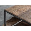 BARRACUDA modern teakfa dohányzóasztal - 110cm