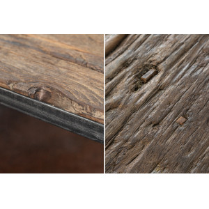 BARRACUDA modern teakfa dohányzóasztal - 110cm