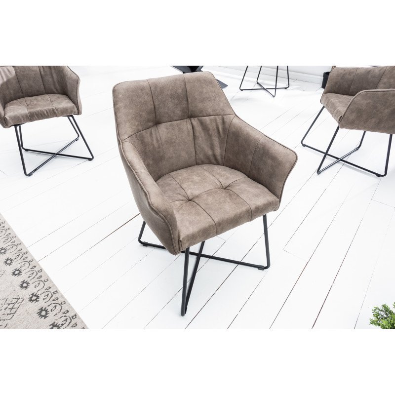 BERNARD design szék - taupe