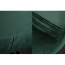 INDIANA design bársony szék - smaragd