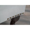 CHESTER design bársony fotel - szürke