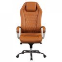 MONTEREY bőr irodai szék - caramel