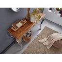 WOODEN BAROCK exkluzív rózsafa konzolasztal