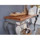 WOODEN BAROCK exkluzív rózsafa konzolasztal