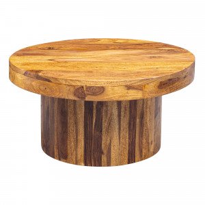MINNA kerek rózsafa dohányzóasztal - 60cm