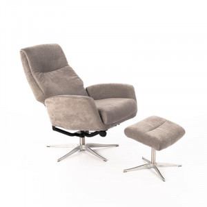 MONSA design kényelmi fotel beige/szürke/türkiz