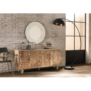 MAMATA exkluzív mangófa komód - 160cm Stones