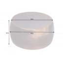 DELHI II antik réz dohányzóasztal