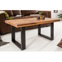 IRON CRAFT tömör rózsafa dohányzóasztal - 100cm