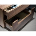 LAZARO design diófa éjjeliszekrény