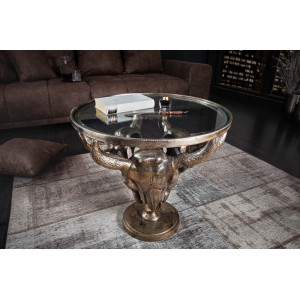 MATADOR design dohányzóasztal - 56cm Fém