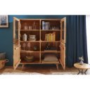 HEXAGON tömör akác tálaló