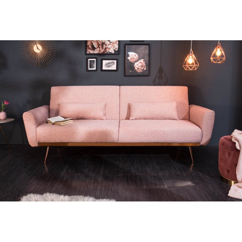 BELLEZZA modern kanapé - 210cm - pink