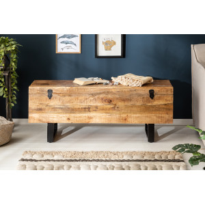 FACTORY LOFT design mangófa dohányzóasztal  - 115cm