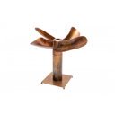 CAPTAIN modern étkezőasztal - réz