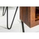 SCORPION tömör rózsafa dohányzóasztal - 100cm