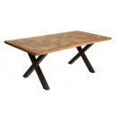 INFINITY tömör mangófa étkezőasztal - 200cm