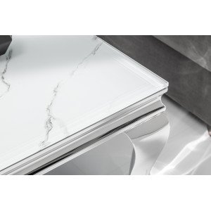 MARBLE BAROCK design dohányzóasztal