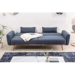 BELLEZZA modern  kanapé - 210cm - kék