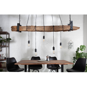 BARRACUDA design fa függőlámpa - 152cm