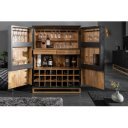 ELIXYR luxus mangófa bárszekrény