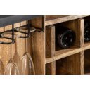 ELIXYR luxus mangófa bárszekrény