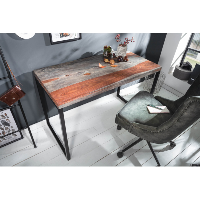 ELEMENTS tömör rózsafa íróasztal - 118cm