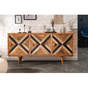 LONG ISLAND modern mangófa komód - 160cm