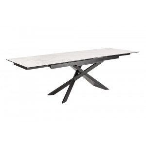 EUPHORIA exkluzív bővíthető étkezőasztal - márvány - 180-220-260cm