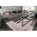 EUPHORIA exkluzív bővíthető étkezőasztal - láva - 180-220-260cm